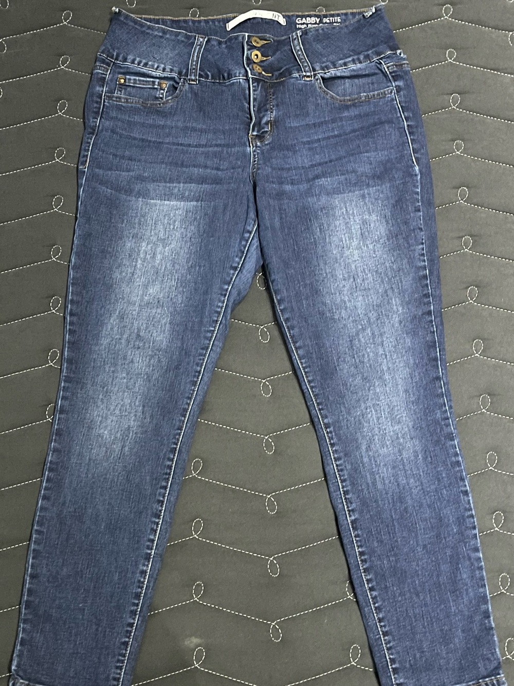 High Rise Curvy Skinny Jean- Size 12 petite